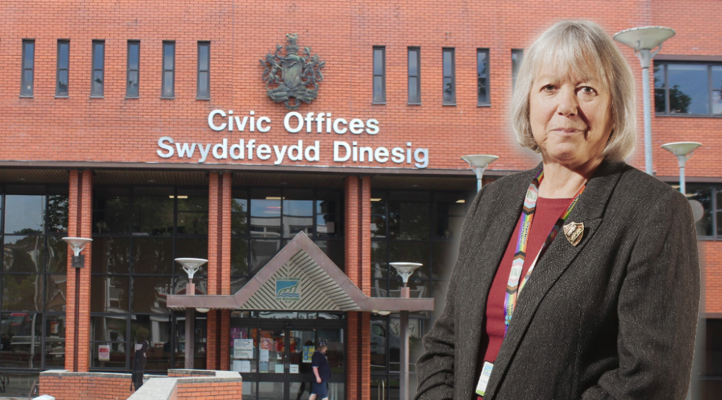 The leader of the Vale of Glamorgan Council, Cllr Lis Burnett. Photos: Glamorgan Star / Vale Council.