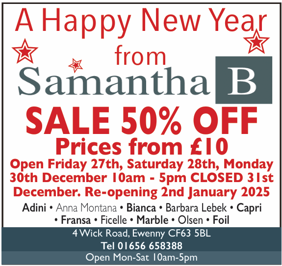 Samantha B - Ewenny.