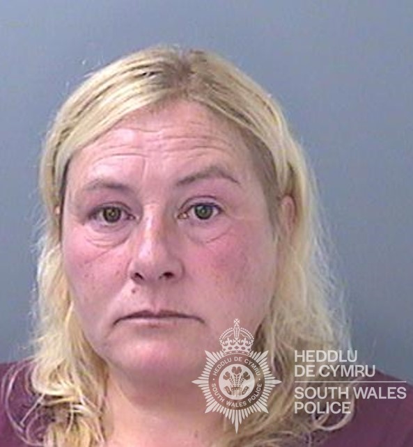 Rebekah Edwards concealed mobile phones in garden. Photo: SWP.