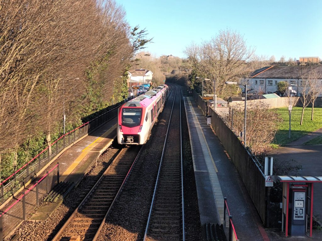 Eastbrook Station in Dinas Powys. Pic: Ted Peskett. Photo: LDRS.