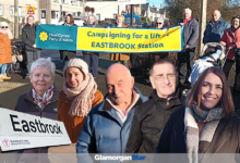 A campaign has launched for lifts to be installed at Eastbrook Station in Dinas Powys. Photo: LDRS.