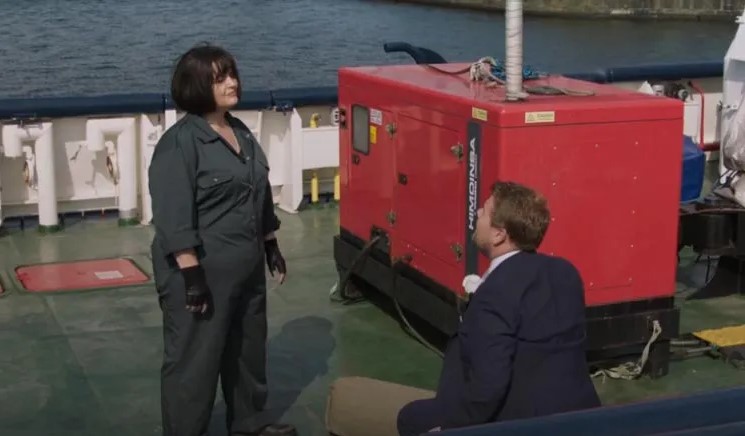 Smithy finally proposes. Photo: BBC.