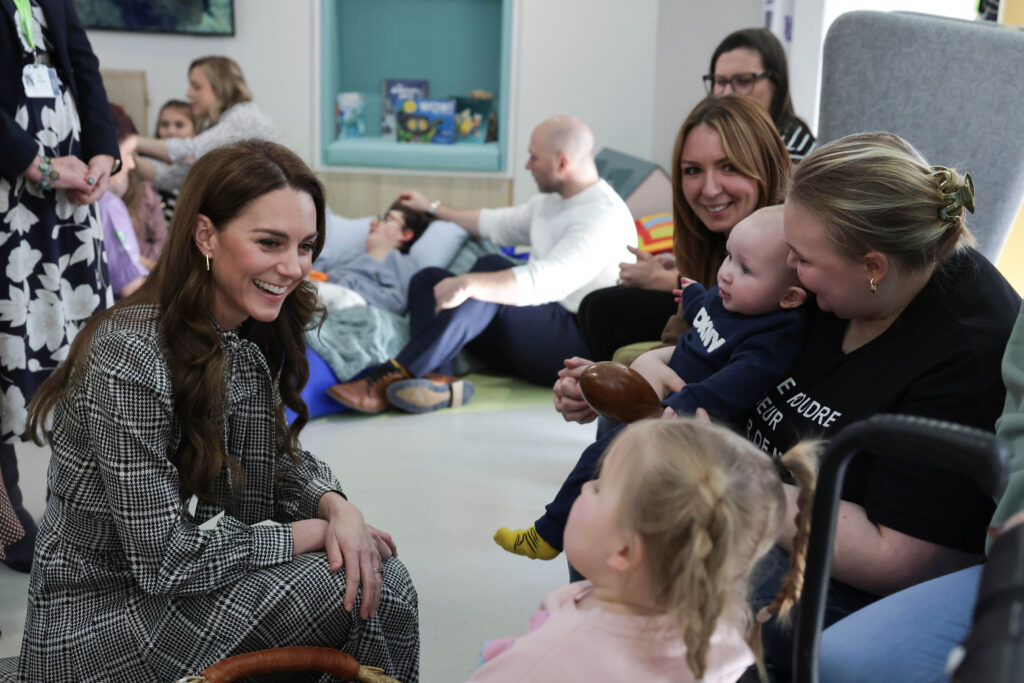 The Princess of Wales brought a ray of sunshine during her visit. Photo: Andrew Parsons / Kensington Palace