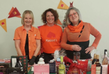 (Left to right): Linda Church, Aly Wiltshire, Gerda Roper.