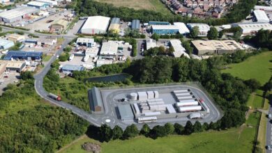 An artists impression of how the new Bridgend hydrogen site could look. Photo: Marubeni.