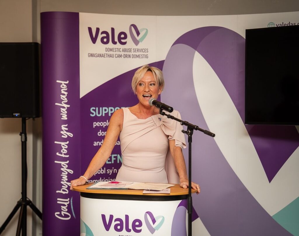 Host Ruth Dodsworth shared her experience of domestic abuse.