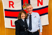 Bill and Averill from the RNLI.