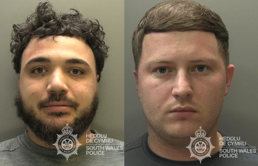 Chakeel Lovell and Joshua Dunbar. Photo: SWP.