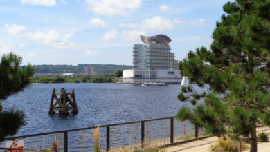 The X2 will not stop in Cardiff Bay due to the Crossrail project.