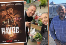HAVOC, produced with Creative Wales support, stars Tom Hardy, Jessie Mei Li, Timothy Olyphant and Forest Whitaker.