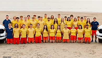 Volunteer RNLI Lifeguards will return this Easter weekend. Photo: RNLI.