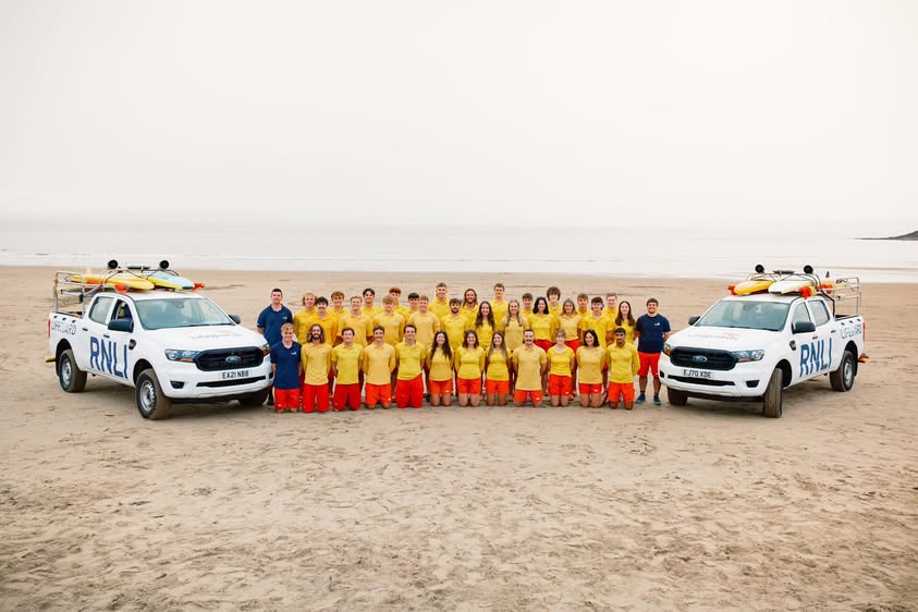 Volunteer RNLI Lifeguards will return this Easter weekend. Photo: RNLI.
