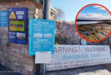 The RNLI is using Sully Island to front a safety campaign. Photo: Anna Snow/RNLI.