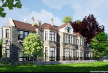An artist's impression of what the refurbished building could look like. Photo: Turley & Young Partnership.