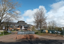 County Hall at Atlantic Wharf, Cardiff. Photo: LDRS.