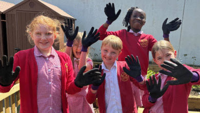 ‘Hands on’ gardening at All Saints.