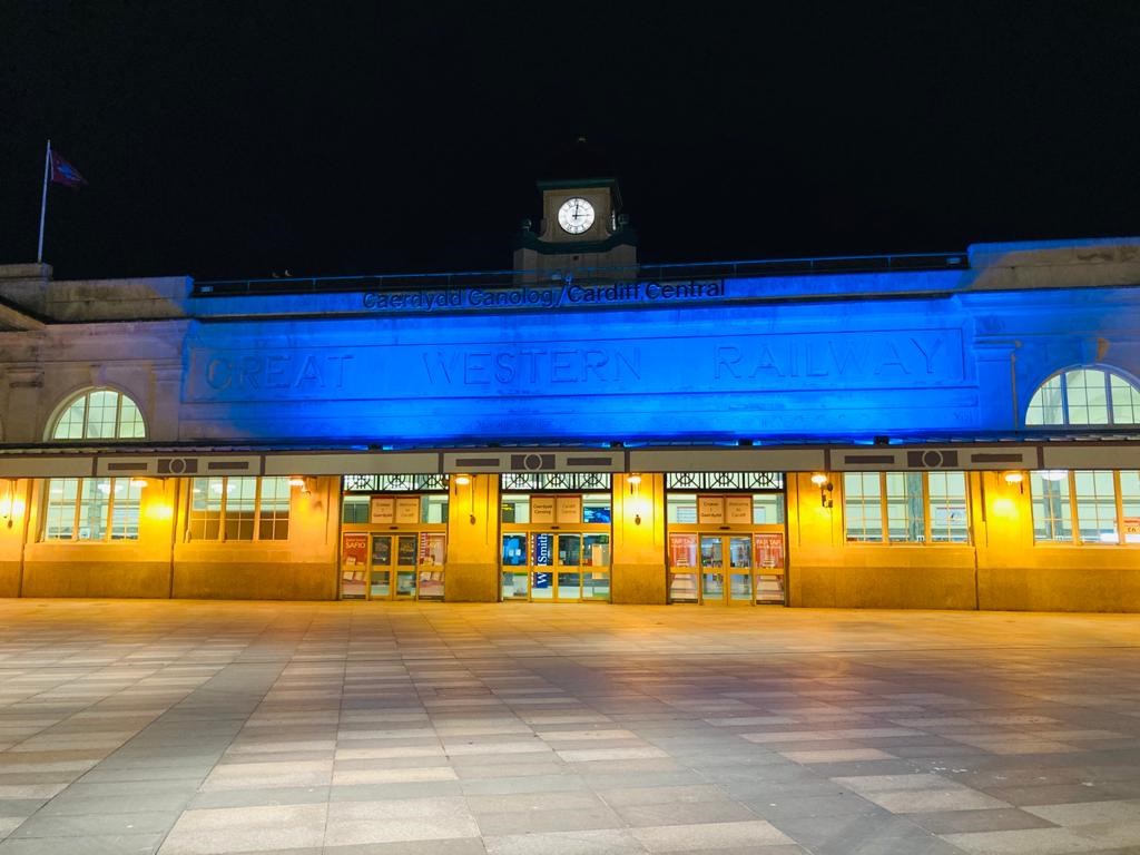 Cardiff Central train station. Photo: Network Rail.