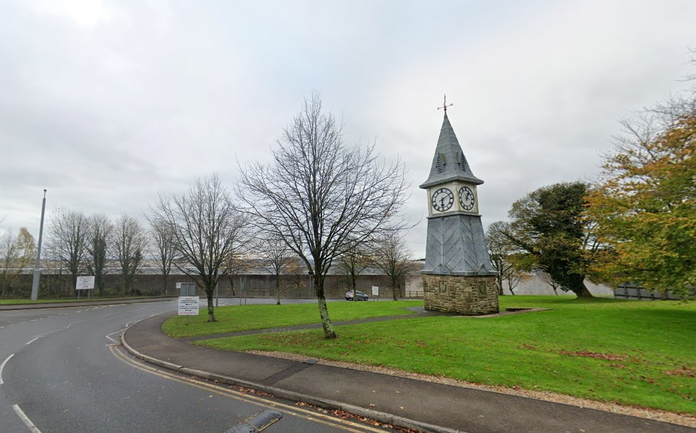 HMP Parc in Bridgend has applied for an extension to house more inmates. Photo: Google/LDRS.