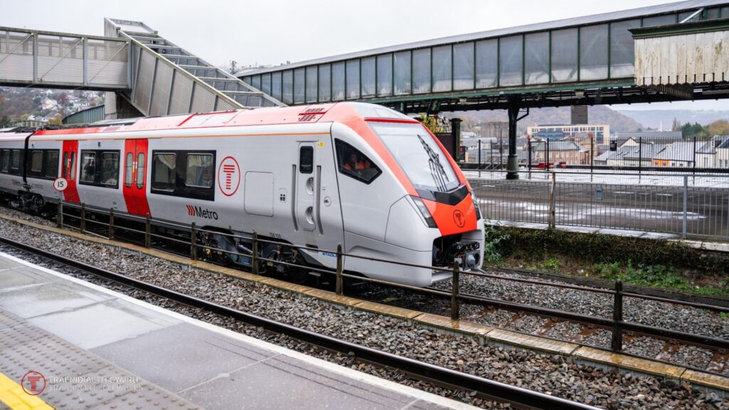 One of the new Class 756 trains.