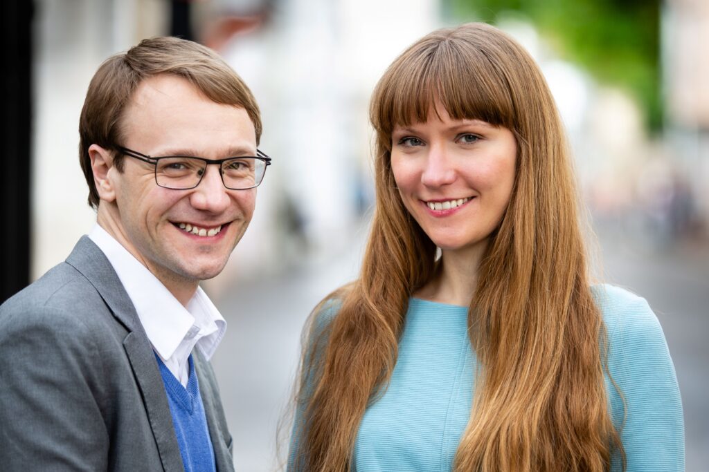 Rosalind Ventris and Joseph Fort. Photo by Patrick Allen.