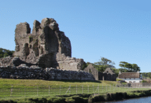 Ogmore Castle. Photo by Glyn Evans, ffotowales@gmail.com
