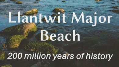 The new book examines how Llantwit’s beach influenced the town’s history.