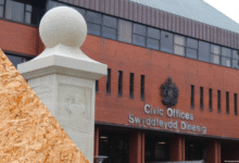 Vale of Glamorans Civic Offices. Photo: Glamorgan Star News.