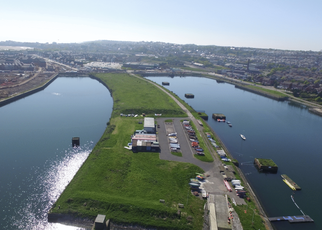 A watersports centre will be built on The Mole. Photo: Adobe.