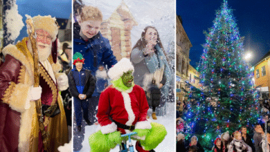 Bridgend Town Council Christmas events.