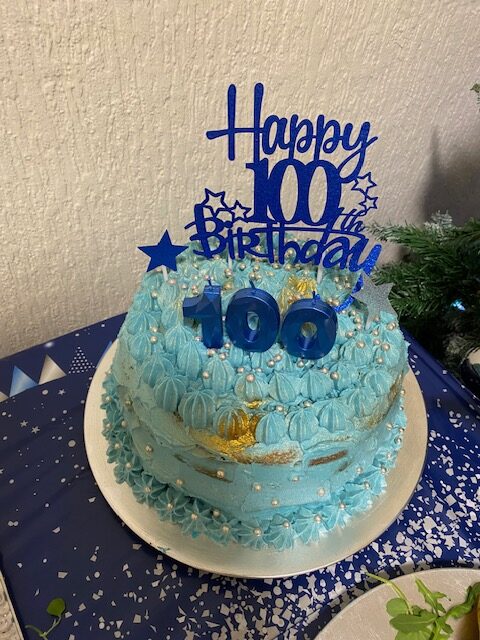 A special cake for Margaret