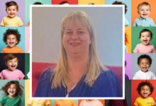 Childminder Michelle Hoskins.