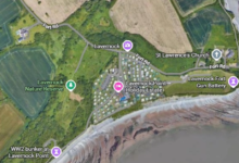 A New Solar Farm planned planned near new housing estate. Photo: Google.