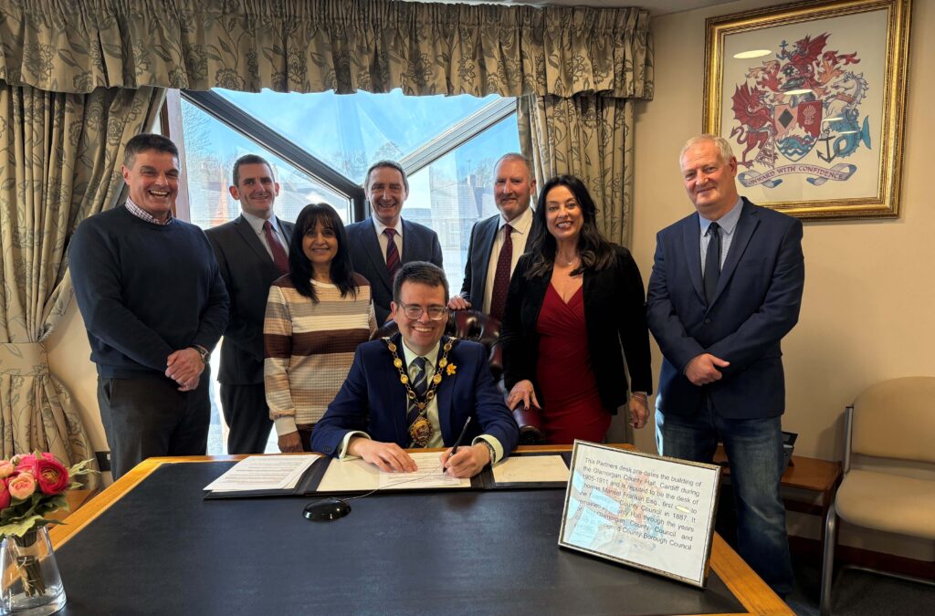 The deal is signed in BCBC’s offices.