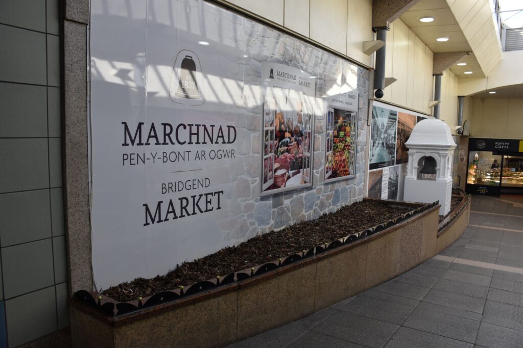 The shopping centre has been a focal point of Bridgend town centre for many years.
