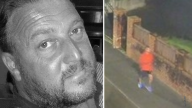 David Rogers and jogger