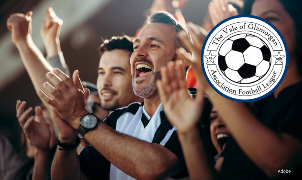 Spectators celebrating success.