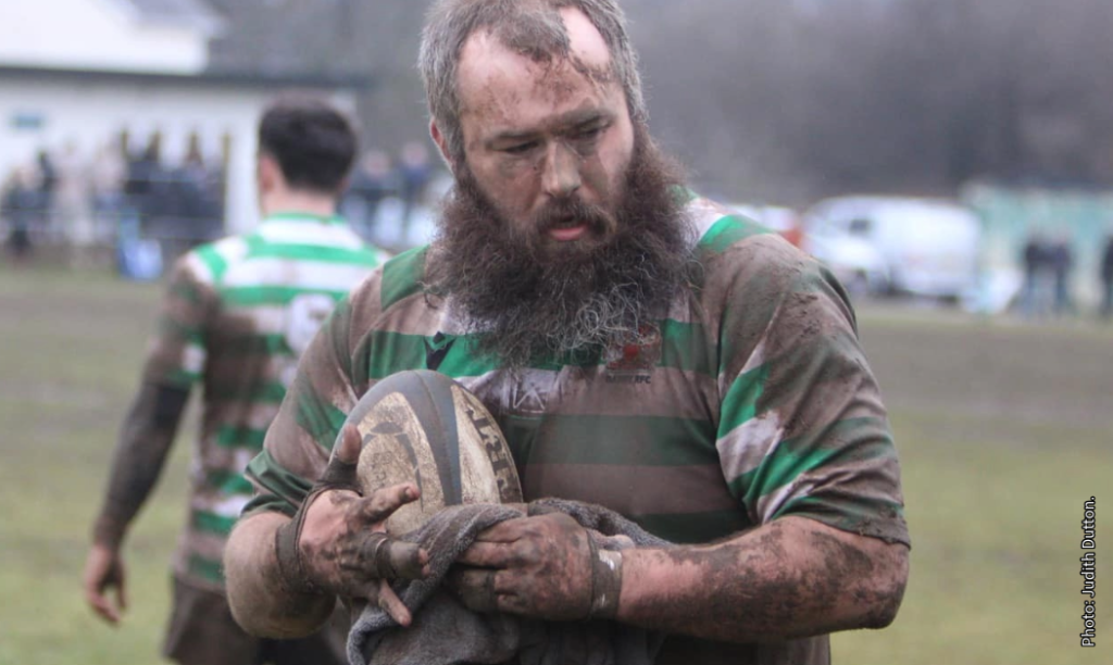 Alyn Evans weighed in with nine close-range tries   Photo: Judith Dutton.