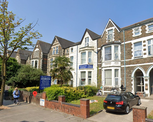 The former Park Lane guest house.