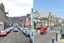 Streets in Barry and Porthcawl.