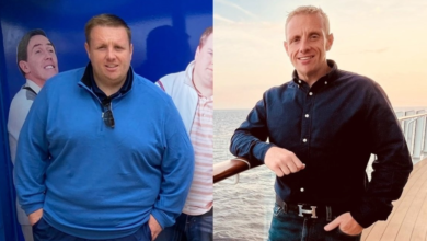 Before and after pictures from Freddie.
