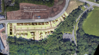 Sully resident Ed Stradling says that a proper buffer strip is needed between the housing and the trees.