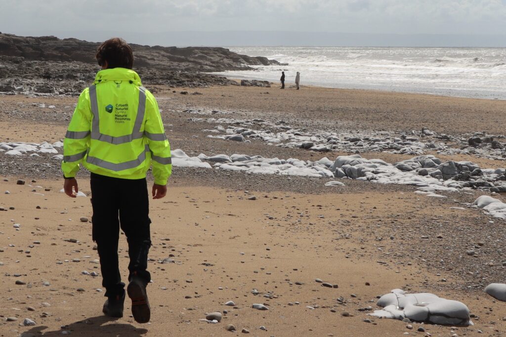 Leon at Ogmore-by-Sea.