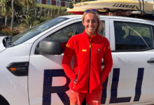 Rest Bay lifeguard Connie Millar.