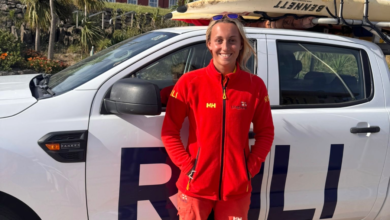 Rest Bay lifeguard Connie Millar.