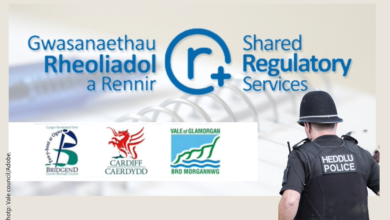 Shared Regulatory Services and police officer.