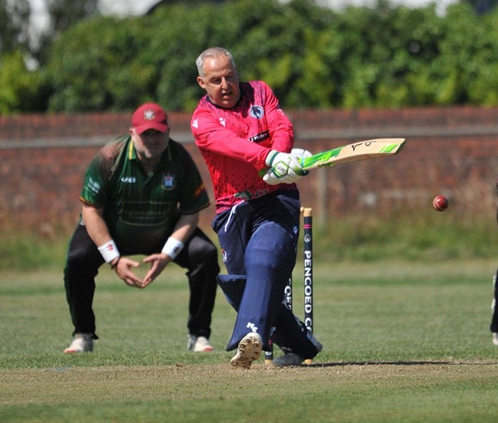 Nigel Jordan on his way to 83 against Penarth.