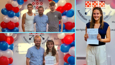 Llantwit Major A Level results day.