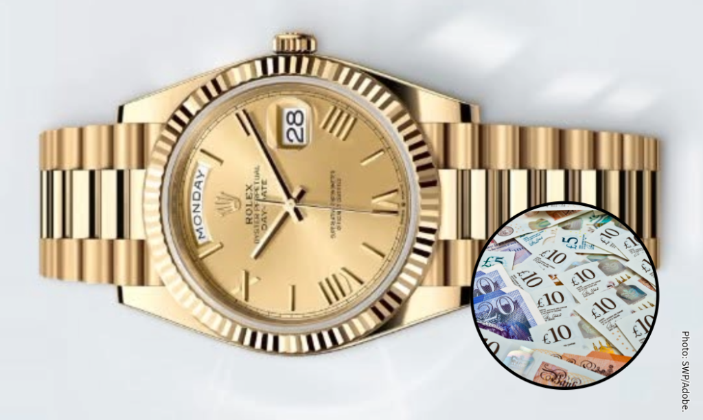 Stolen Rolex watch