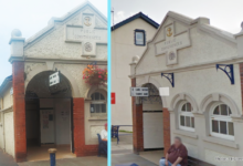The Grade II listed John Street toilets in Porthcawl.
