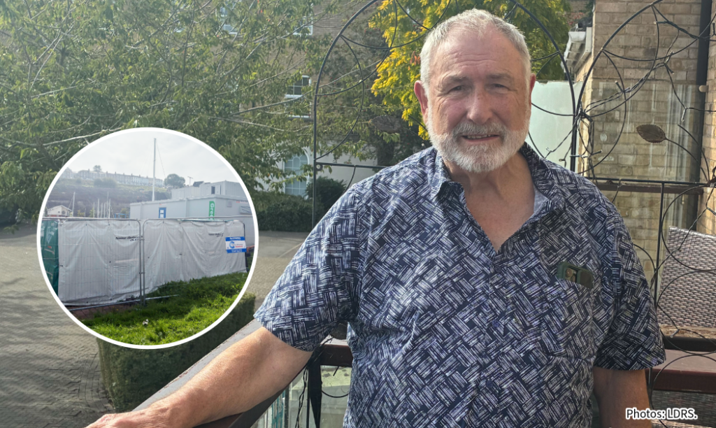 David Davies, 82, from Penarth. Photo: Kieran Molloy, LDRS.